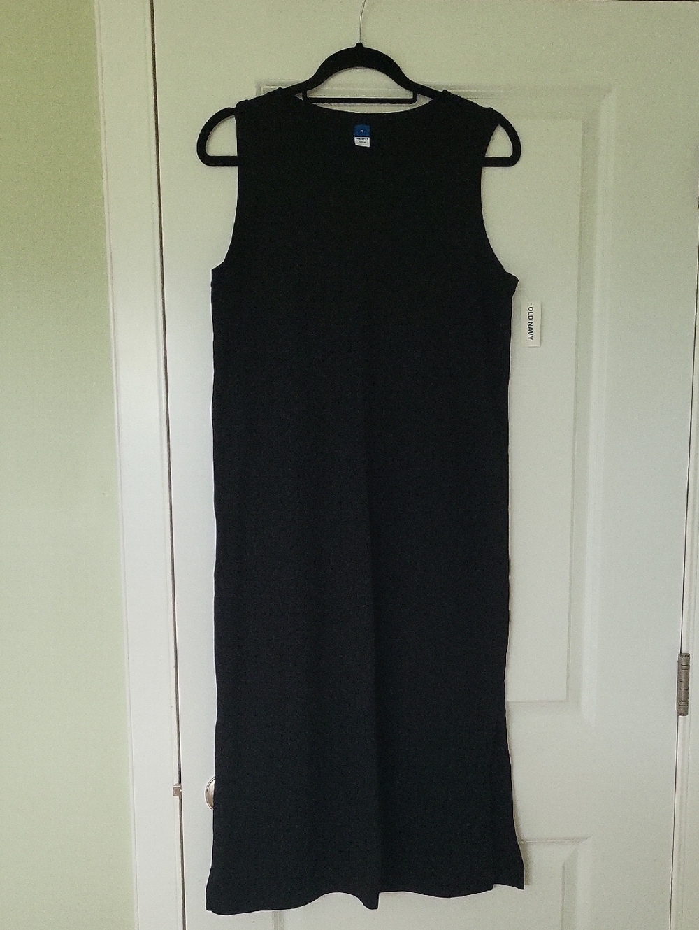 Old Navy Black Sleeveless Maxi Dress
